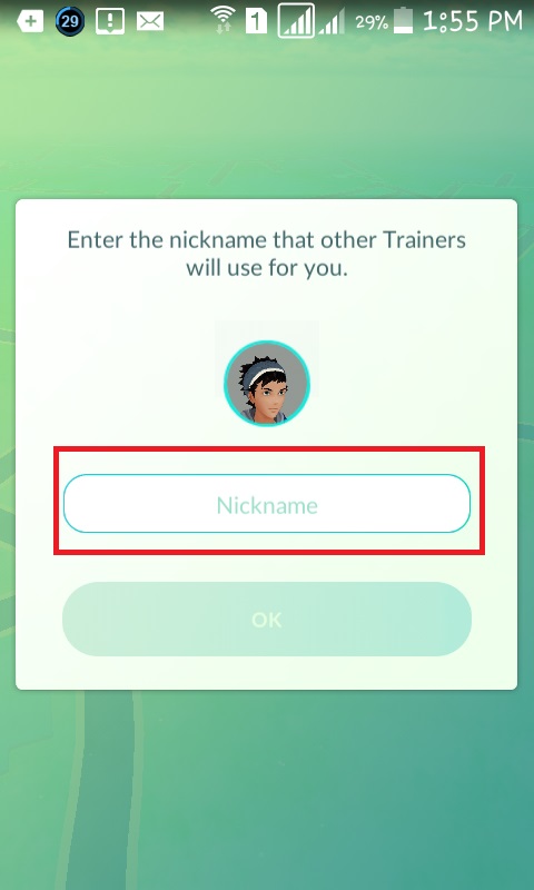 PokemonGo Nickname