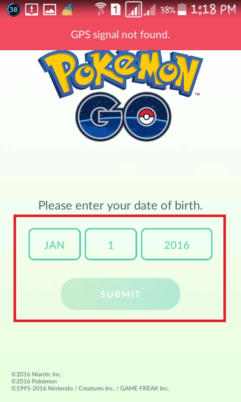 PokemonGo Install