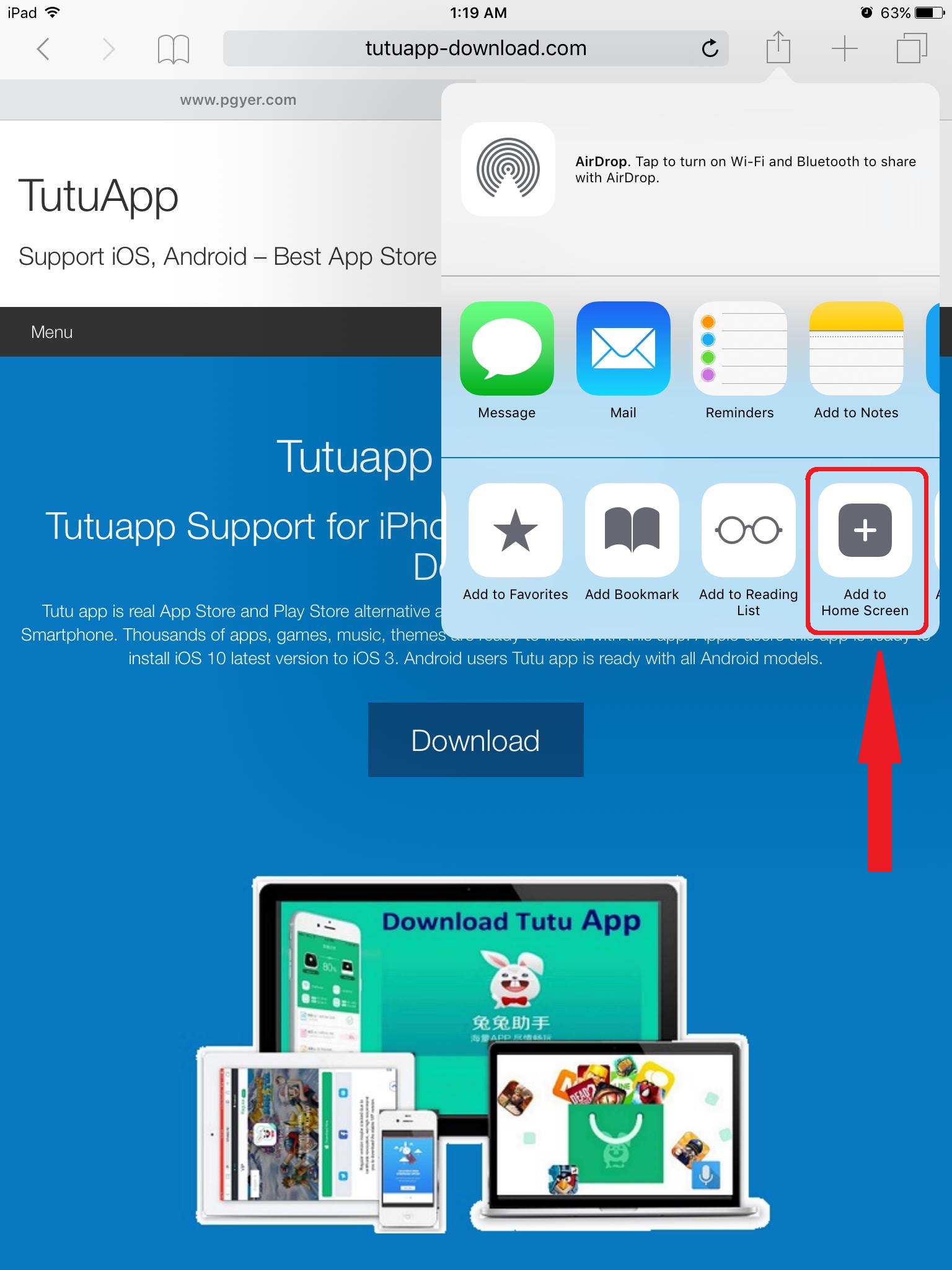 how to update tutuapp