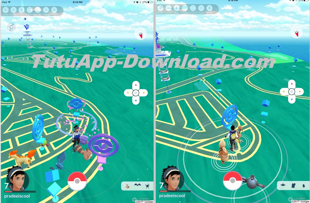 PokemonGo hack game play