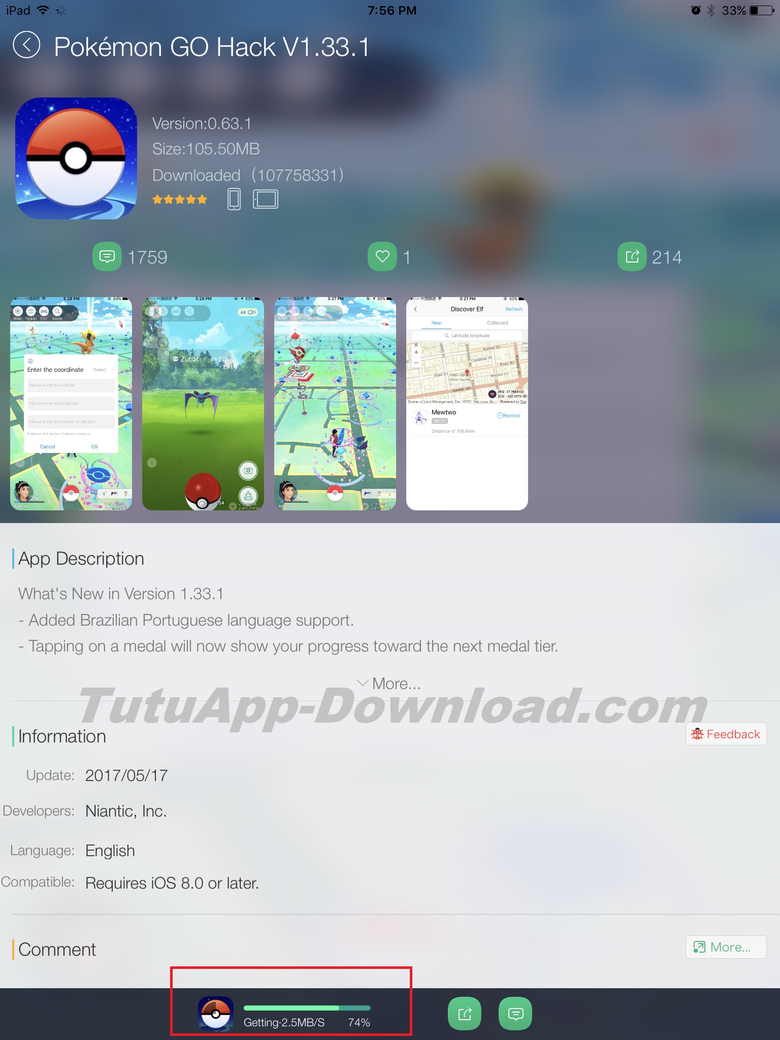 pokemon go hacks download ios