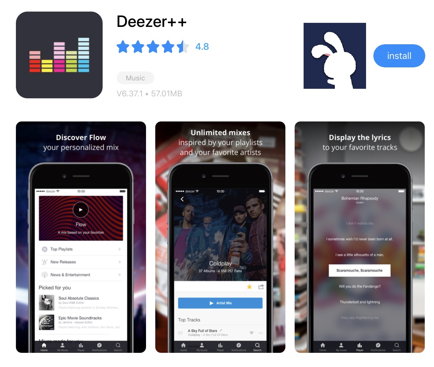 Tutuapp Deezer++